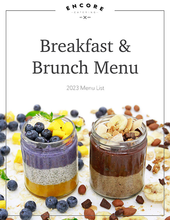 Breakfast & Brunch Menu Package main cover image from Encore Catering in Toronto