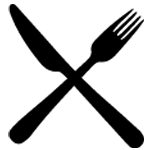Encore Catering fork and knife logo favicon