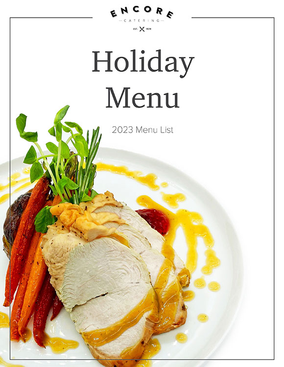Holiday Menu Package main cover image from Encore Catering in Toronto