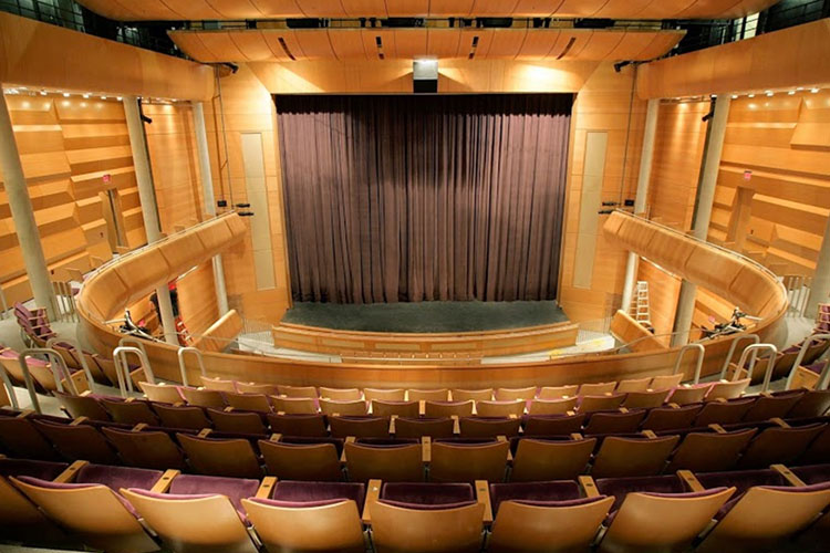 Inside seating at the Richmond Hill Centre for the Performing Arts