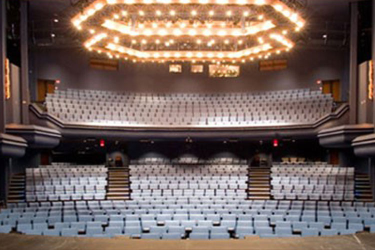 Theatre seating for a presentation inside the St. Lawrence Centre