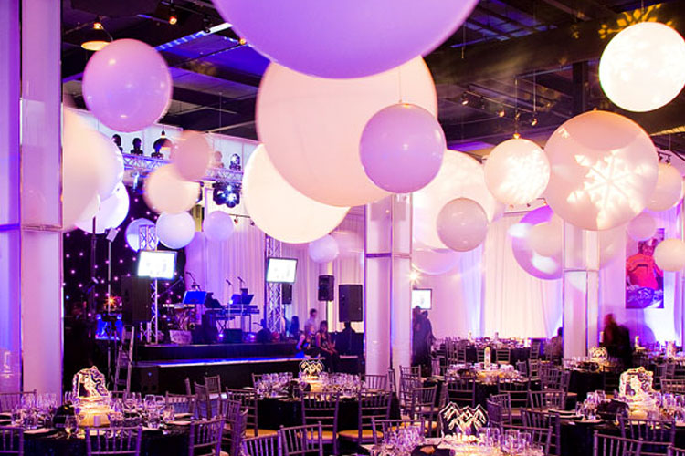 The Warehouse event venue space during an event in Toronto