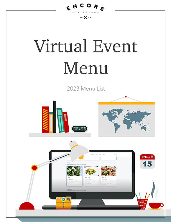 Virtual Event Menu Package main cover image from Encore Catering in Toronto